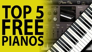 Top 5 Free Piano VST Instrument Plugins [upl. by Eohce821]