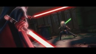 Star Wars The Clone Wars  Ahsoka Tano vs Barriss Offee 1080p [upl. by Llarret747]