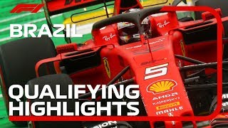 2019 Brazilian Grand Prix Qualifying Highlights [upl. by Iroj800]