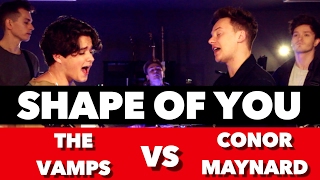 Ed Sheeran  Shape Of You SING OFF vs The Vamps [upl. by Oskar]