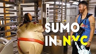 Sumo Suits in New York City  OTGW [upl. by Nissensohn548]