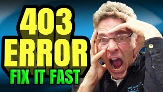 How To Fix 403 Error On My Website [upl. by Aracal714]