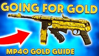 FASTEST WAY TO GET MP40 GOLD  GOLD CAMO GUIDE – COD VANGUARD [upl. by Wat]