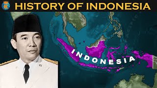 HISTORY OF INDONESIA in 12 Minutes [upl. by Ominorej470]