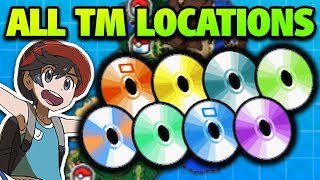 How amp Where to Get ALL TMs in Pokémon Ultra Sun and Moon – All TM Locations in Ultra Sun and Moon [upl. by Notsruht951]