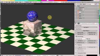 Blender PovRay 37 Exporter Tutorial [upl. by Inimod570]