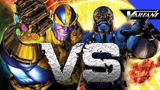 Darkseid VS Thanos Epic Battle [upl. by Lyall]