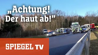 quotAchtung der haut abquot Polizeieinsatz an der deutschpolnischen Grenze  SPIEGEL TV [upl. by Odelinda]