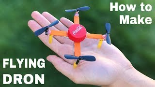 How to Make a Drone at Home Quadrocopter  DIY Mini Drone That Flies [upl. by Ayak904]