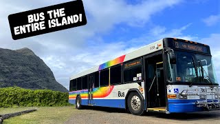 Cheapest Way to Get Around Oahu Hawaii [upl. by Ecnerewal268]