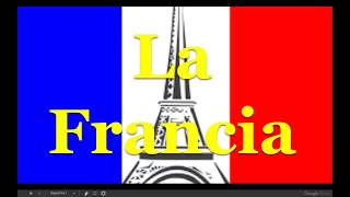 Francese1 cultura e civiltà la Francia [upl. by Koy]