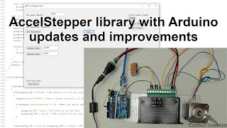 Updates for the AccelStepper library  TB6600 and Arduino [upl. by Odnama]