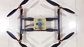 Arduino Drone Flight Controller  Multiwii  With Smartphone Control [upl. by Aihtniroc692]