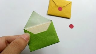 How To Create Cute Miniature Envelopes  DIY Crafts Tutorial  Guidecentral [upl. by Burrus]