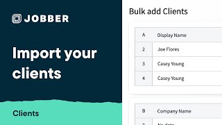Import Your Clients  Clients [upl. by Lavotsirc679]
