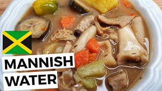 Jamaican Goat Soup  How to make mannish water  Goat head soup [upl. by Nylarej]