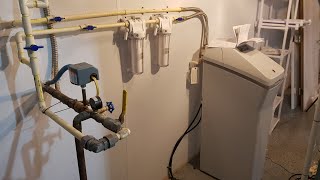 How To Test For Hard Water and Install Water Softener amp Filtration System GE GXSH40V [upl. by Osmund]