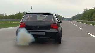 1150HP VW Golf 4 R32 Turbo Don Octane Acceleration Sound [upl. by Roberson]