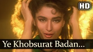 Ye Khoobsurat Badan  Madhuri Dixit  Anil Kapoor  Rajkumar  Hindi Song  Laxmikant Pyarelal [upl. by Sirrad]