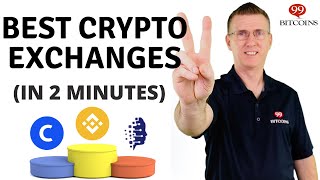 Best Cryptocurrency Exchanges of 2024 in 2 minutes [upl. by Anelhtak]