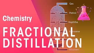 Fractional Distillation  Organic Chemistry  Chemistry  FuseSchool [upl. by Brittaney]