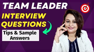 Team Leader Interview Questions  IT BPO HR Finance Logistics Sales [upl. by Standley]