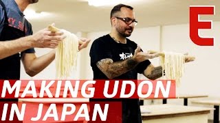 Making Udon From Scratch With A MichelinStarred Chef — The Udon Show [upl. by Amil599]