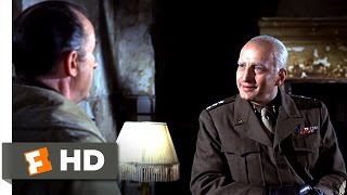 Patton 55 Movie CLIP  A Weather Prayer 1970 HD [upl. by Schuman]