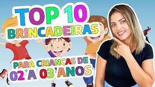 Top Brincadeiras para Crianças de 2 a 3 Anos  Educação Infantil [upl. by Hatfield]