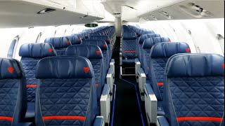 Delta Atmosphere CRJ900 cabin tour [upl. by Coy205]