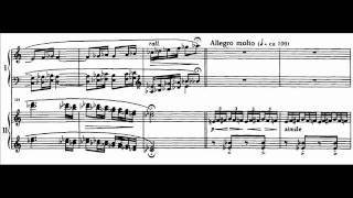 Argerich and Kissin play Lutoslawski  Paganini variations Audio  Sheet music [upl. by Arabele]