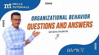 Organizational Behavior Questions and Answers organization behaviour exam questionandanswer [upl. by Oryaj]