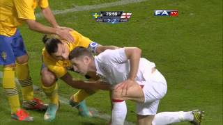 Sweden vs England 42 Official Goals and Highlights  FATV 141112 [upl. by O'Connell]