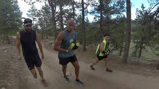 David Goggins at the Leadville Trail 100 race 2019 [upl. by Akenat]