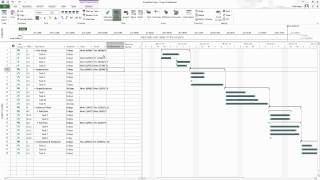 Simple Project Plan in Microsoft Project [upl. by Athalla241]