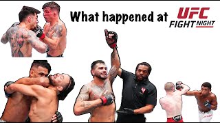 What Happened at UFC Fight Night Hernandez vs Pereira [upl. by Corotto]