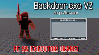 Backdoorexe V2  Roblox script showcase FE SERVERSIDED EXECUTOR [upl. by Nigem86]