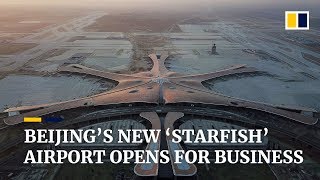 Beijings new US11 billion airport has opened [upl. by Jeth507]