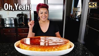 How to make THE BEST MEXICAN CREAMY BAKED FLAN  LA MEJOR RECETA DE FLAN AL HORNO [upl. by Ennaeirb]