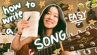 how to write a song for beginnersnoobs [upl. by Navonoj]