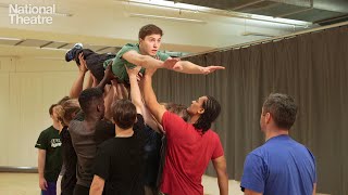 Frantic Assembly  Masterclass Learning to Fly  National Theatre [upl. by Yelyah]