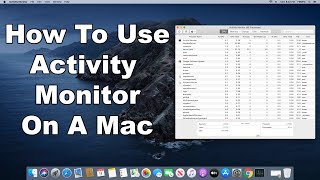 How To Use Activity Monitor On A Mac  See Whats Slowing Your Mac Down [upl. by Anahsohs696]