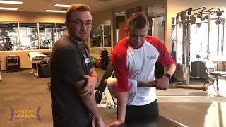 How to Improve Elbow Extension Elbow Mobilization [upl. by Ethel675]