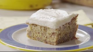 How to Make Banana Cake  Cake Recipes  Allrecipescom [upl. by Fax]