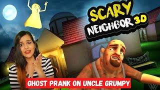 Scary Neighbor 3D Horror Game  GHOST PRANK [upl. by Aicenert227]