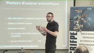 Simon COLLIN  La rédaction darticles scientifiques [upl. by Sunshine140]