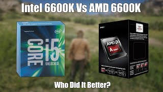 Intel 6600K Vs AMD 6600K  Who Did It Better [upl. by Pressman]