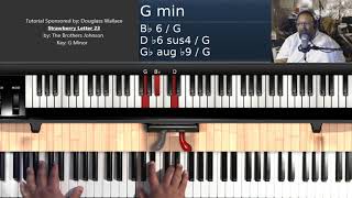 Strawberry Letter 23 by The Brothers Johnson  Piano Tutorial [upl. by Reisman]