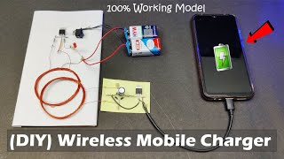 How to make Wireless Mobile Charger [upl. by Ennayd815]