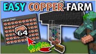 Minecraft COPPER FARM  Easy Spawner CopperXP Farm [upl. by Culbert]